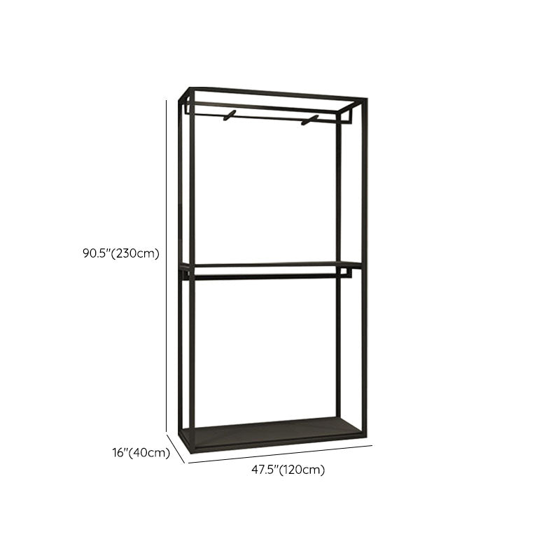 Industriële metalen jas Hanger vrijstaand kaprek voor woonkamer