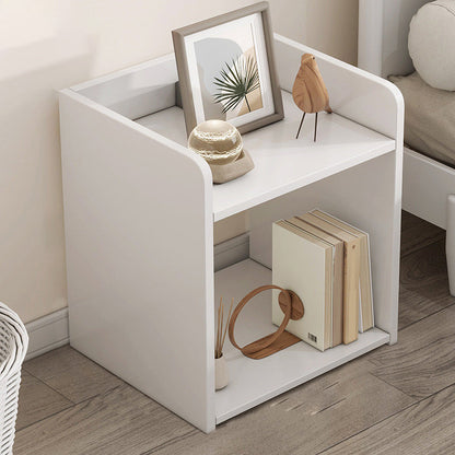 Comodino da tavolo accento contemporaneo comodino in legno con gambe