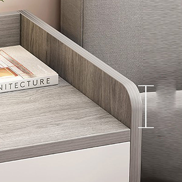 Comodino da tavolo accento contemporaneo comodino in legno con gambe