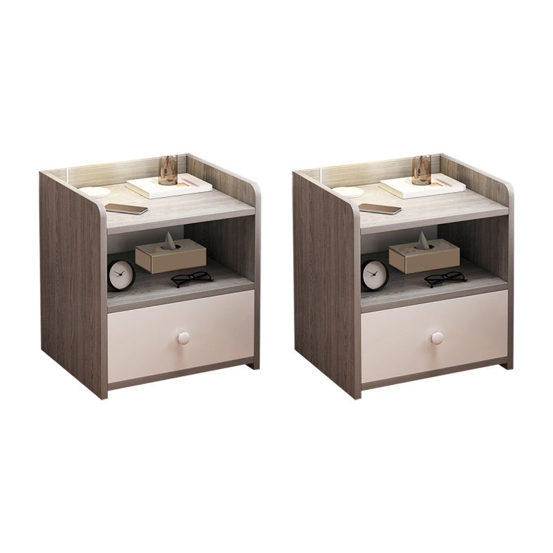 Comodino da tavolo accento contemporaneo comodino in legno con gambe