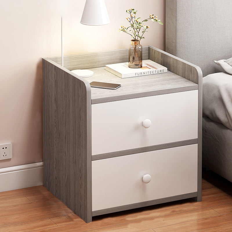 Comodino da tavolo accento contemporaneo comodino in legno con gambe