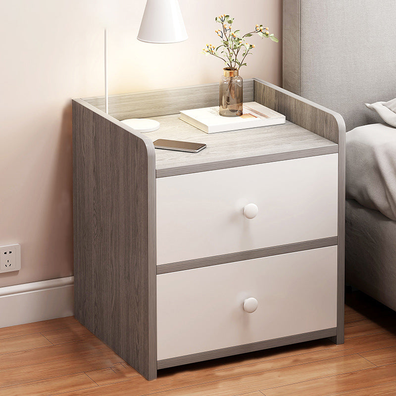 Comodino da tavolo accento contemporaneo comodino in legno con gambe