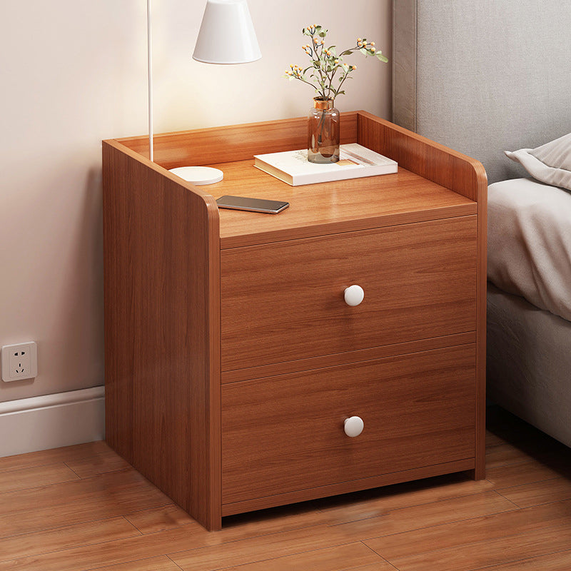 Comodino da tavolo accento contemporaneo comodino in legno con gambe