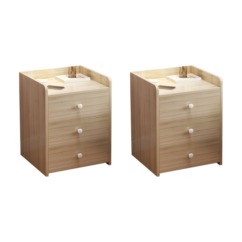 Comodino da tavolo accento contemporaneo comodino in legno con gambe