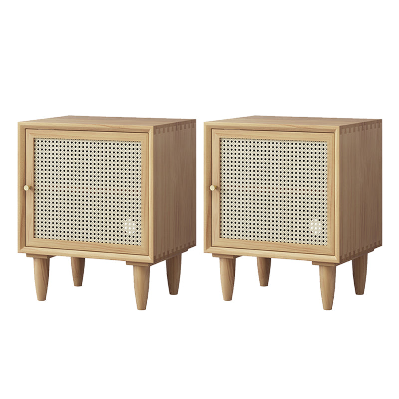 Armoire de chevet moderne Table table de nuit au lit avec les jambes