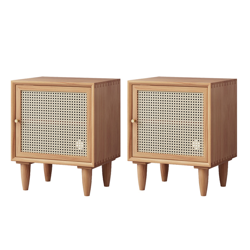 Armoire de chevet moderne Table table de nuit au lit avec les jambes