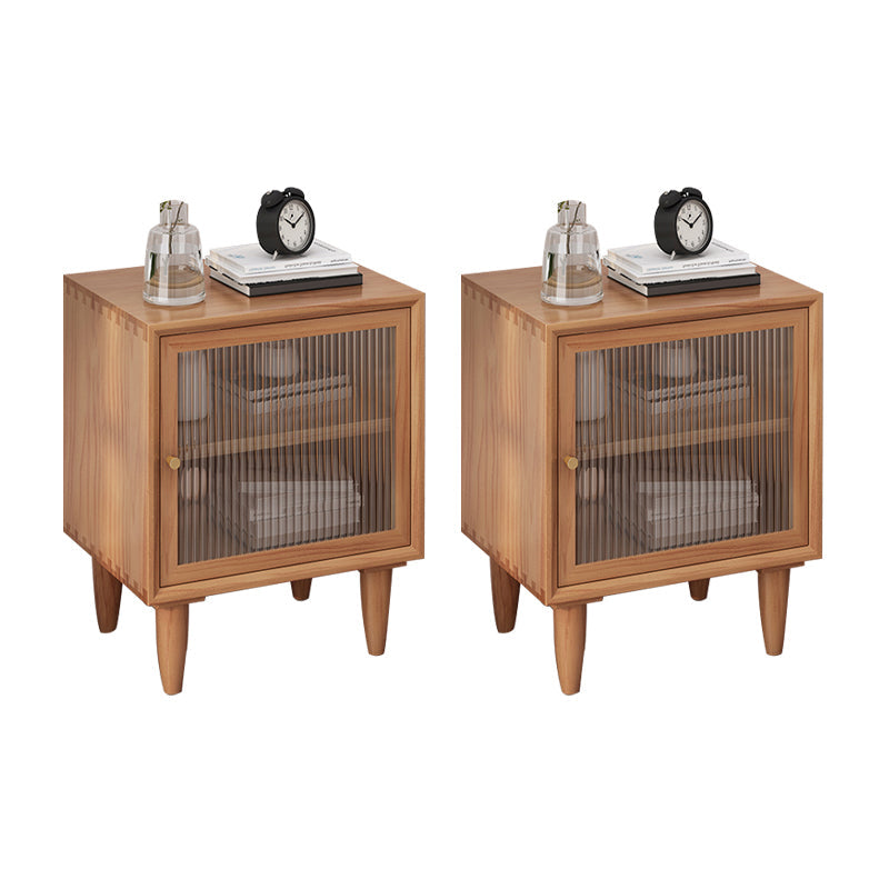 Armoire de chevet moderne Table table de nuit au lit avec les jambes