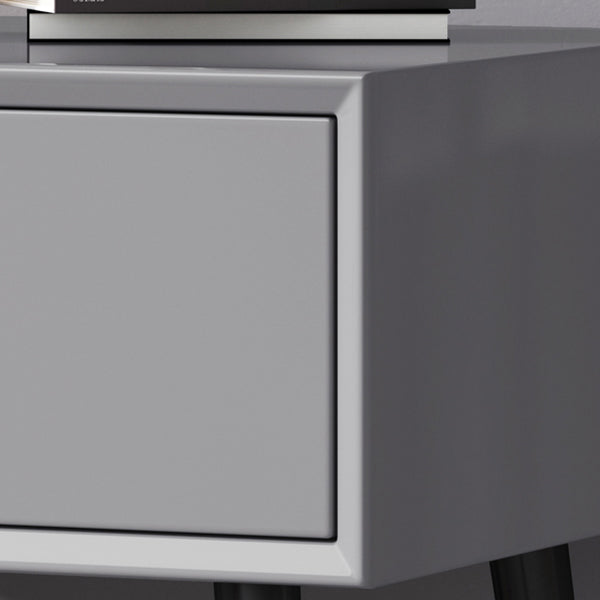 Table de nuit de nuit contemporaine Table table de chevet de table avec 4 jambes pour la maison