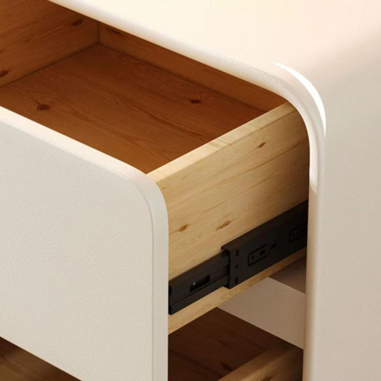 Eigentijdse accenttafel nachtkast lade opslag met 2 laden