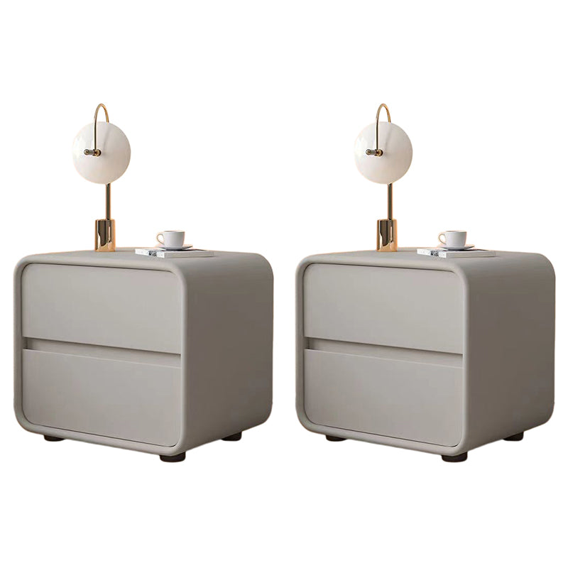 Eigentijdse accenttafel nachtkast lade opslag met 2 laden