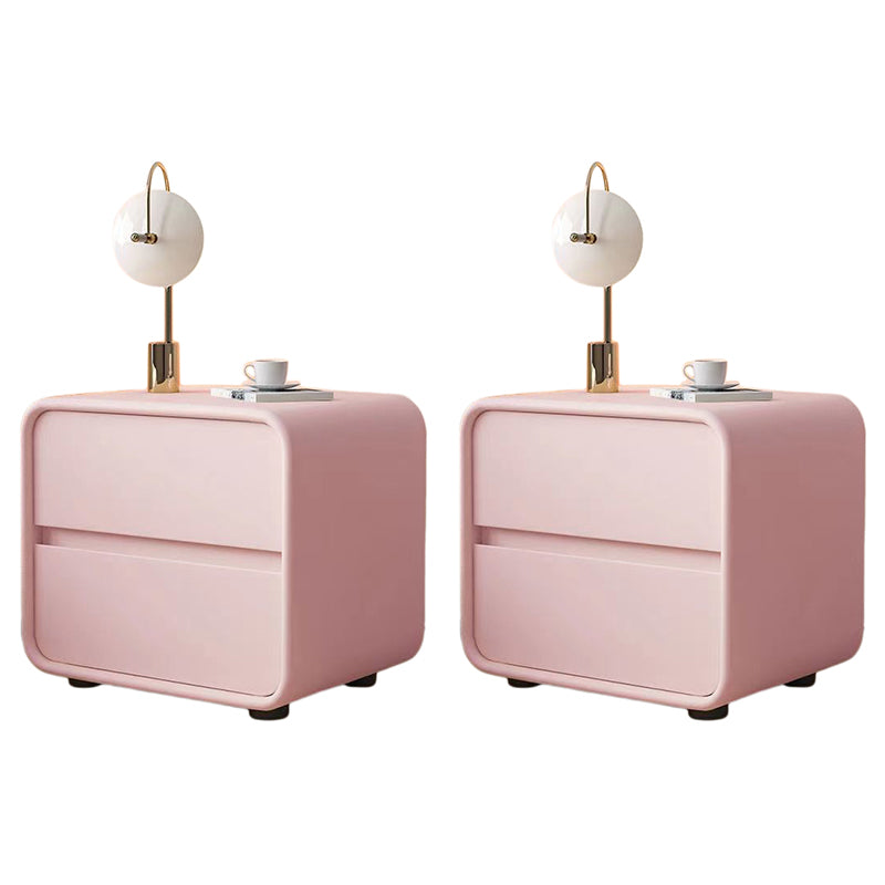 Eigentijdse accenttafel nachtkast lade opslag met 2 laden