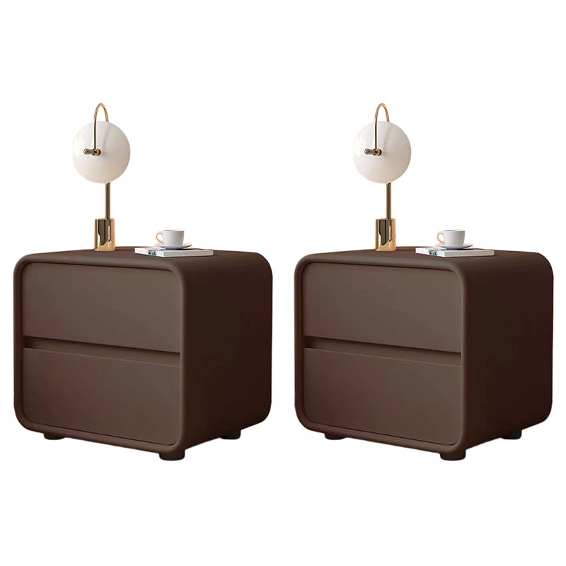 Eigentijdse accenttafel nachtkast lade opslag met 2 laden