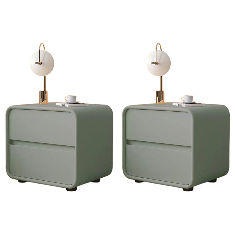 Eigentijdse accenttafel nachtkast lade opslag met 2 laden