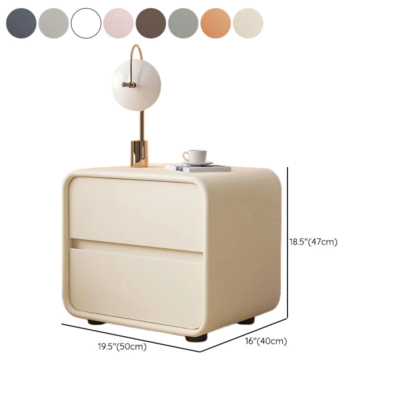 Eigentijdse accenttafel nachtkast lade opslag met 2 laden