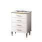 Classic Glam Lingerie Chest Vertical Marble Storage Chest with Drawers for Bedroom Clearhalo 'Bedroom Furniture' 'Dressers & Chests' 'dressers_chests' 'furn' 'furn_dressers_chests' 'Furniture' 7008791