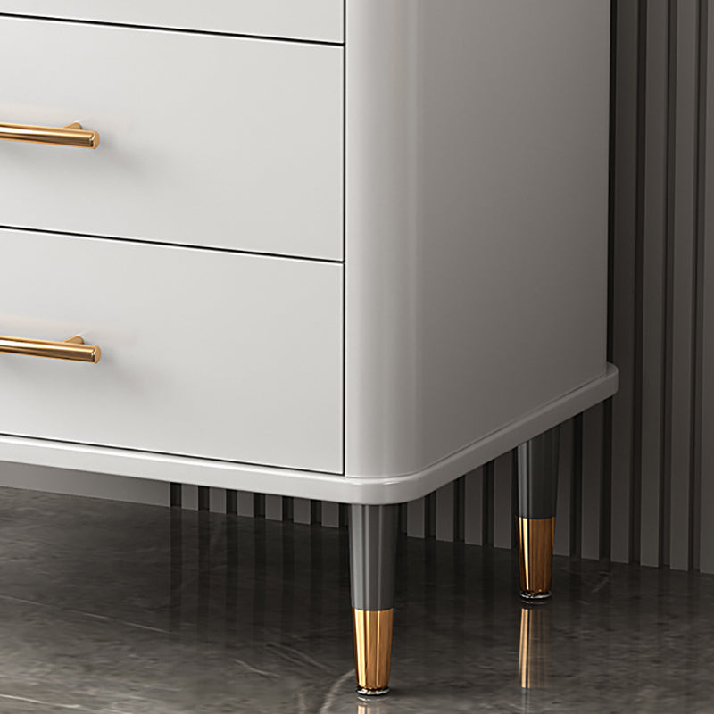 Classic Glam Lingerie Chest Vertical Marble Storage Chest with Drawers for Bedroom Clearhalo 'Bedroom Furniture' 'Dressers & Chests' 'dressers_chests' 'furn' 'furn_dressers_chests' 'Furniture' 7008796