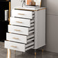 Classic Glam Lingerie Chest Vertical Marble Storage Chest with Drawers for Bedroom Clearhalo 'Bedroom Furniture' 'Dressers & Chests' 'dressers_chests' 'furn' 'furn_dressers_chests' 'Furniture' 7008797
