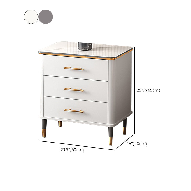 Classic Glam Lingerie Chest Vertical Marble Storage Chest with Drawers for Bedroom Clearhalo 'Bedroom Furniture' 'Dressers & Chests' 'dressers_chests' 'furn' 'furn_dressers_chests' 'Furniture' 7008798