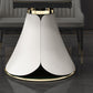 Glam Style Sintered Stone Table Pedestal Dining Table for Kitchen Clearhalo 'Dining Tables & Seating' 'Dining Tables' 'dining_table' 'furn' 'furn_dining_table' 'Furniture' 'Kitchen & Dining Furniture' 7012481