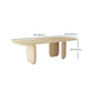 Contemporary Rectangle Dinner Table Dining Room Solid Wood Dining Table Clearhalo 'Dining Tables & Seating' 'Dining Tables' 'dining_table' 'furn' 'furn_dining_table' 'Furniture' 'Kitchen & Dining Furniture' 7012713