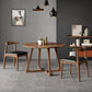 Kitchen Dinner Table Dining Room Round Wood Top Dining Table Clearhalo 'Dining Tables & Seating' 'Dining Tables' 'dining_table' 'furn' 'furn_dining_table' 'Furniture' 'Kitchen & Dining Furniture' 7012798