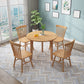 Dining Room Modern Dinner Table Round Solid Wood Dining Table