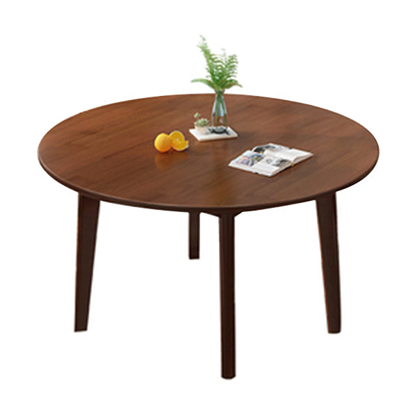 Dining Room Modern Dinner Table Round Solid Wood Dining Table