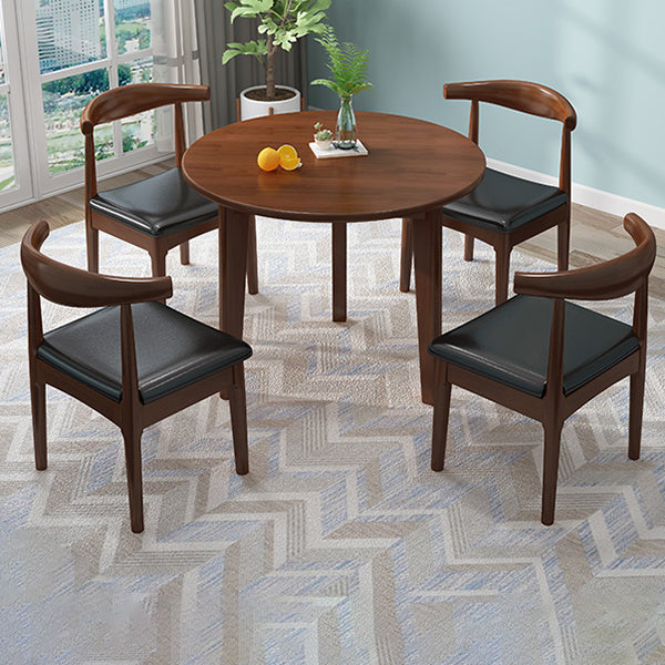 Dining Room Modern Dinner Table Round Solid Wood Dining Table