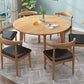 Dining Room Modern Dinner Table Round Solid Wood Dining Table