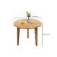 Dining Room Modern Dinner Table Round Solid Wood Dining Table