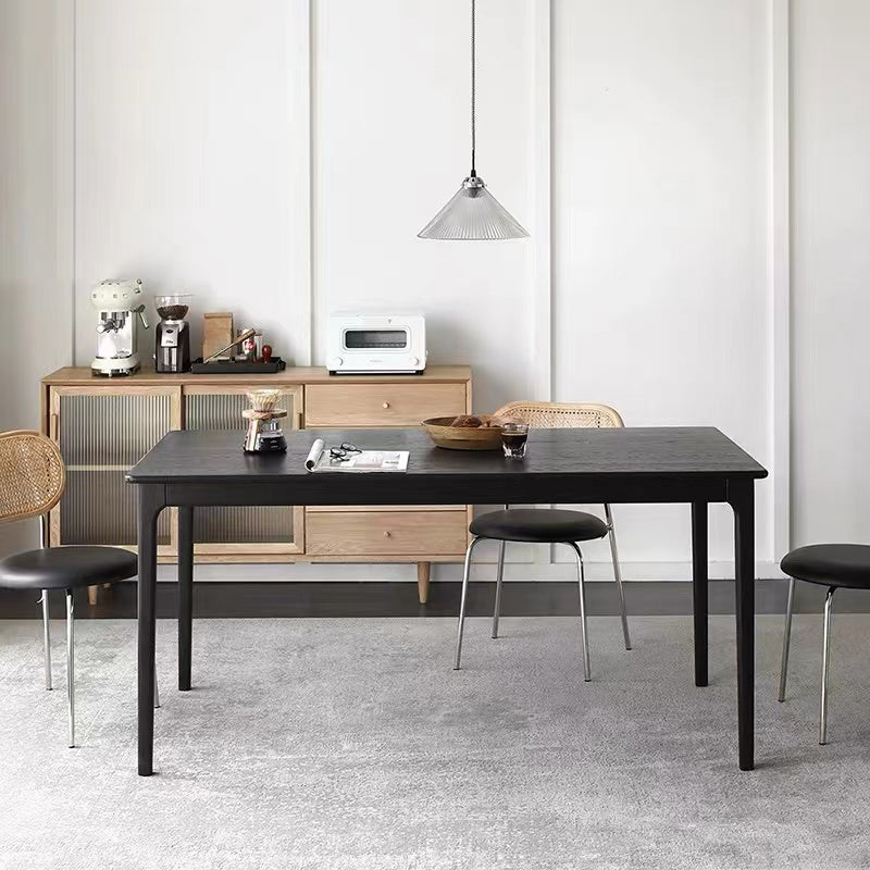 Dining Room Solid Wood Dining Table Industrial Rectangle Dinner Table Clearhalo 'Dining Tables & Seating' 'Dining Tables' 'dining_table' 'furn' 'furn_dining_table' 'Furniture' 'Kitchen & Dining Furniture' 7012933