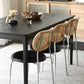 Dining Room Solid Wood Dining Table Industrial Rectangle Dinner Table Clearhalo 'Dining Tables & Seating' 'Dining Tables' 'dining_table' 'furn' 'furn_dining_table' 'Furniture' 'Kitchen & Dining Furniture' 7012937