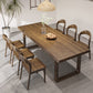 Rectangle Dining Room Dinner Table Kitchen Solid Wood Dining Table