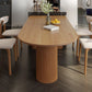 Simple Rectangle Dinner Table Dining Room Solid Wood Dining Table Clearhalo 'Dining Tables & Seating' 'Dining Tables' 'dining_table' 'furn' 'furn_dining_table' 'Furniture' 'Kitchen & Dining Furniture' 7013042