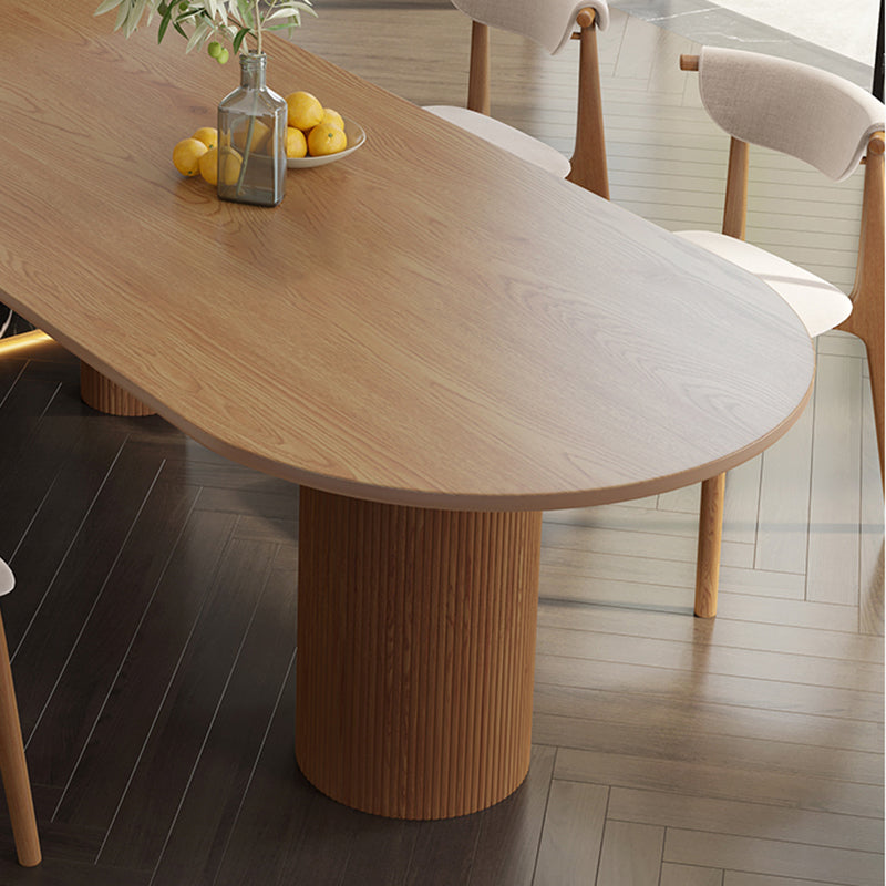 Simple Rectangle Dinner Table Dining Room Solid Wood Dining Table Clearhalo 'Dining Tables & Seating' 'Dining Tables' 'dining_table' 'furn' 'furn_dining_table' 'Furniture' 'Kitchen & Dining Furniture' 7013047