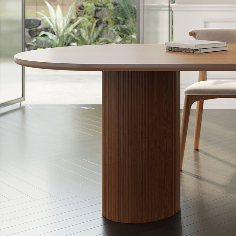 Simple Rectangle Dinner Table Dining Room Solid Wood Dining Table Clearhalo 'Dining Tables & Seating' 'Dining Tables' 'dining_table' 'furn' 'furn_dining_table' 'Furniture' 'Kitchen & Dining Furniture' 7013049