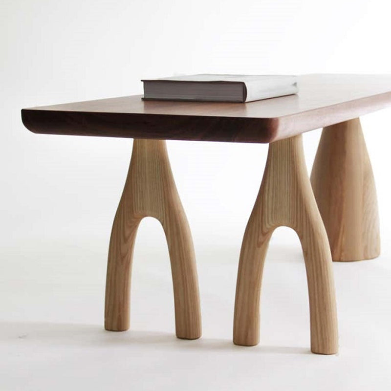 Dining Room Rectangle Dinner Table Pine Solid Wood Dining Table Clearhalo 'Dining Tables & Seating' 'Dining Tables' 'dining_table' 'furn' 'furn_dining_table' 'Furniture' 'Kitchen & Dining Furniture' 7013067