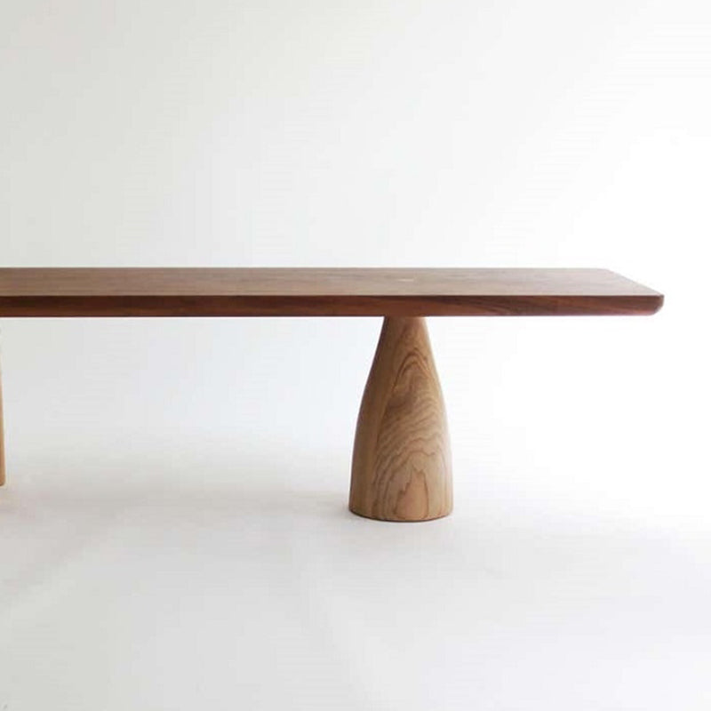 Dining Room Rectangle Dinner Table Pine Solid Wood Dining Table Clearhalo 'Dining Tables & Seating' 'Dining Tables' 'dining_table' 'furn' 'furn_dining_table' 'Furniture' 'Kitchen & Dining Furniture' 7013068