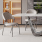 Kitchen Dinner Table Dining Room Stone Rectangle Dining Table Clearhalo 'Dining Tables & Seating' 'Dining Tables' 'dining_table' 'furn' 'furn_dining_table' 'Furniture' 'Kitchen & Dining Furniture' 7013115