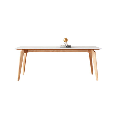 Sintered Stone Dining Table Rectangle Modern Dinner Table for Dining Room Without Chairs Clearhalo 'Dining Tables & Seating' 'Dining Tables' 'dining_table' 'furn' 'furn_dining_table' 'Furniture' 'Kitchen & Dining Furniture' 7013211