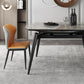 Modern Style Dining Room Dinner Table Round 4 Legs Dining Table Clearhalo 'Dining Tables & Seating' 'Dining Tables' 'dining_table' 'furn' 'furn_dining_table' 'Furniture' 'Kitchen & Dining Furniture' 7013279