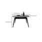 Modern Style Dining Room Dinner Table Round 4 Legs Dining Table Clearhalo 'Dining Tables & Seating' 'Dining Tables' 'dining_table' 'furn' 'furn_dining_table' 'Furniture' 'Kitchen & Dining Furniture' 7013285