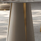 Kitchen Stone Round Dining Table Dining Room Pedestal Dinner Table Clearhalo 'Dining Tables & Seating' 'Dining Tables' 'dining_table' 'furn' 'furn_dining_table' 'Furniture' 'Kitchen & Dining Furniture' 7013327