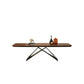 Industrial Dining Table Rectangle Wooden Top Dinner Table for Dining Room Clearhalo 'Dining Tables & Seating' 'Dining Tables' 'dining_table' 'furn' 'furn_dining_table' 'Furniture' 'Kitchen & Dining Furniture' 7013341