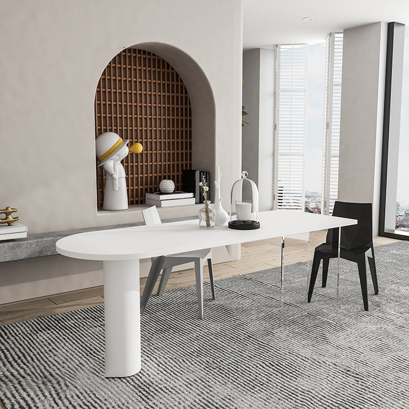 Esstisch im modernen Stil mit Holzplatte für das Esszimmer