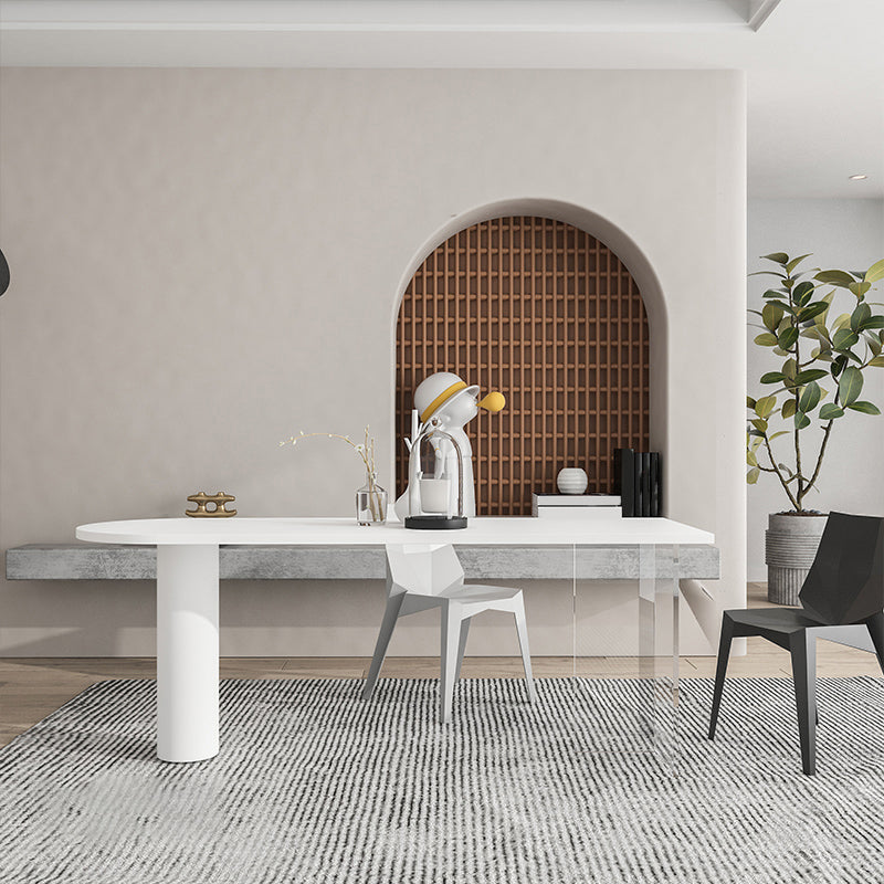 Esstisch im modernen Stil mit Holzplatte für das Esszimmer