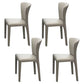 Nordic Dining Room Set 1/4/5 Pcs Stone Dining Set for Home Use 4 White Chairs Clearhalo 'Dining Room Sets' 'Dining Tables & Seating' 'dining_room_set' 'furn' 'furn_dining_room_set' 'Furniture' 'Kitchen & Dining Furniture' 7013389