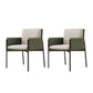 Glam Dining Table Set with Arm Chairs 1/2/3/4/5 Pcs Round Dining Set for Home