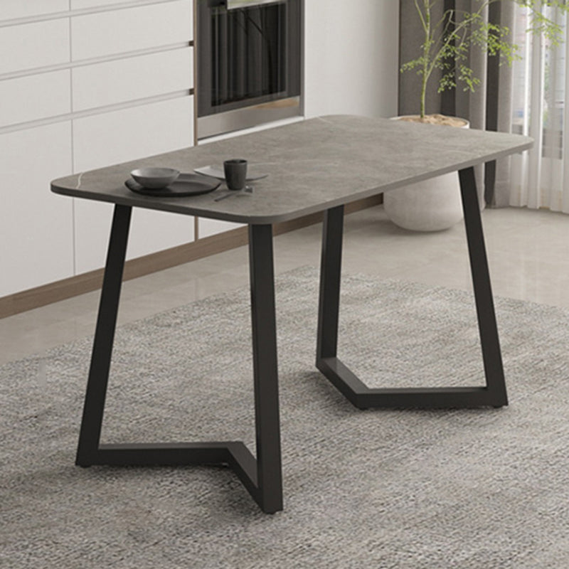 Mesa de comedor rectangular de piedra moderna 1/2/5/7 piezas de comedor juego para comedor