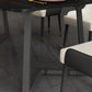 Mesa de comedor rectangular de piedra moderna 1/2/5/7 piezas de comedor juego para comedor